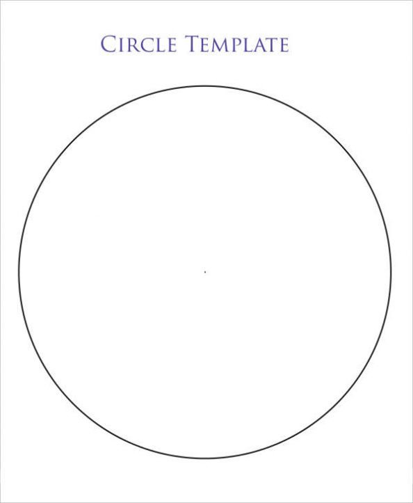 1 6 Inch Printable Circle Label Template Word