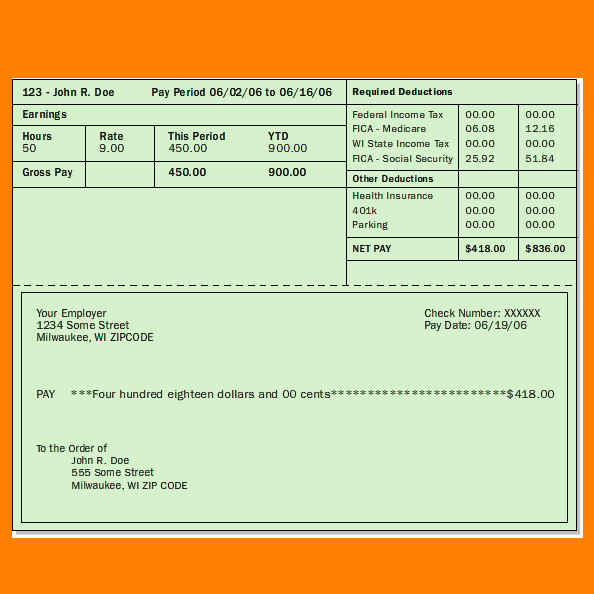 9 free 1099 pay stub template