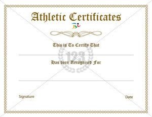 16 best images about Sports Certificate on Pinterest