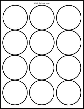 Matte White Printable Sticker Labels 100 Sheets 2 5 Inch
