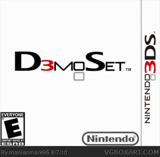 Nintendo 3Ds Demos Nintendo 3DS Box Art Cover by maniacmark95