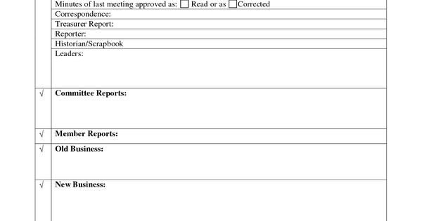 4 h meeting agenda template Google Search