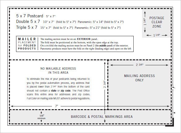 6 5x7 Envelope Templates DOC PSD PDF