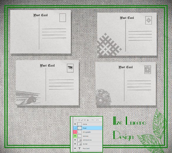 18 5×7 Postcard Templates – Free Sample Example Format