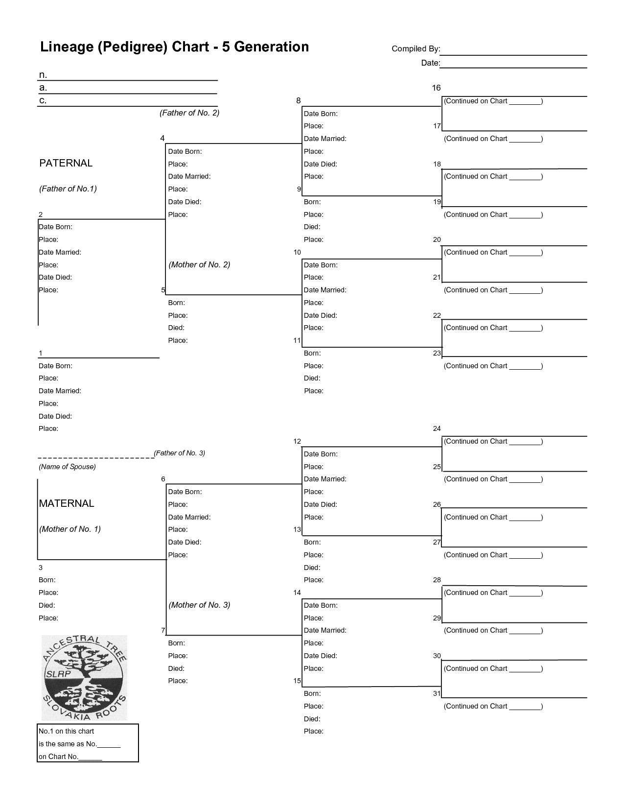 12 Best of Family Tree Pedigree Chart Worksheet 6