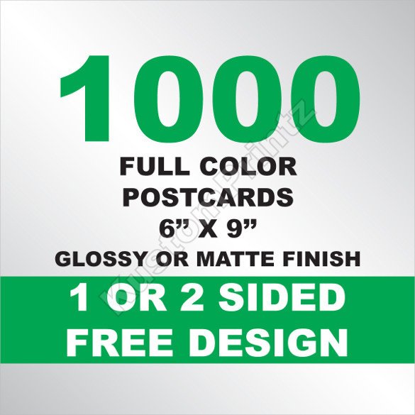 12 6×9 Postcard Templates – Free Sample Example Format