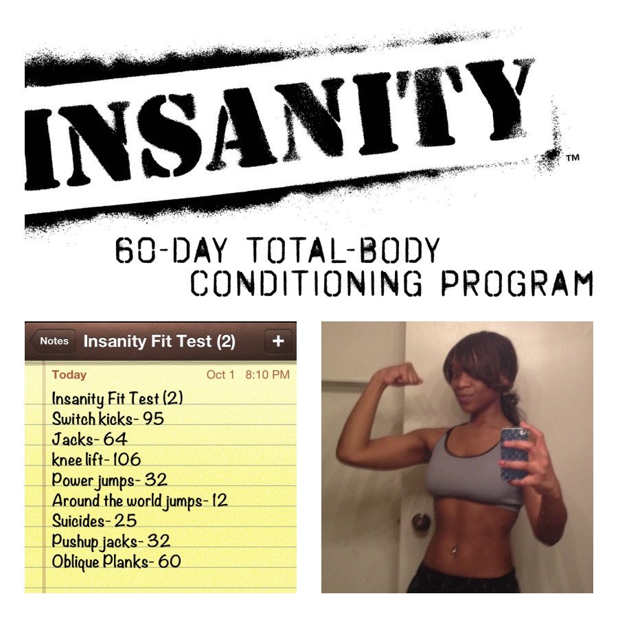 I Started The Insanity 60 Day Total Body Conditioning
