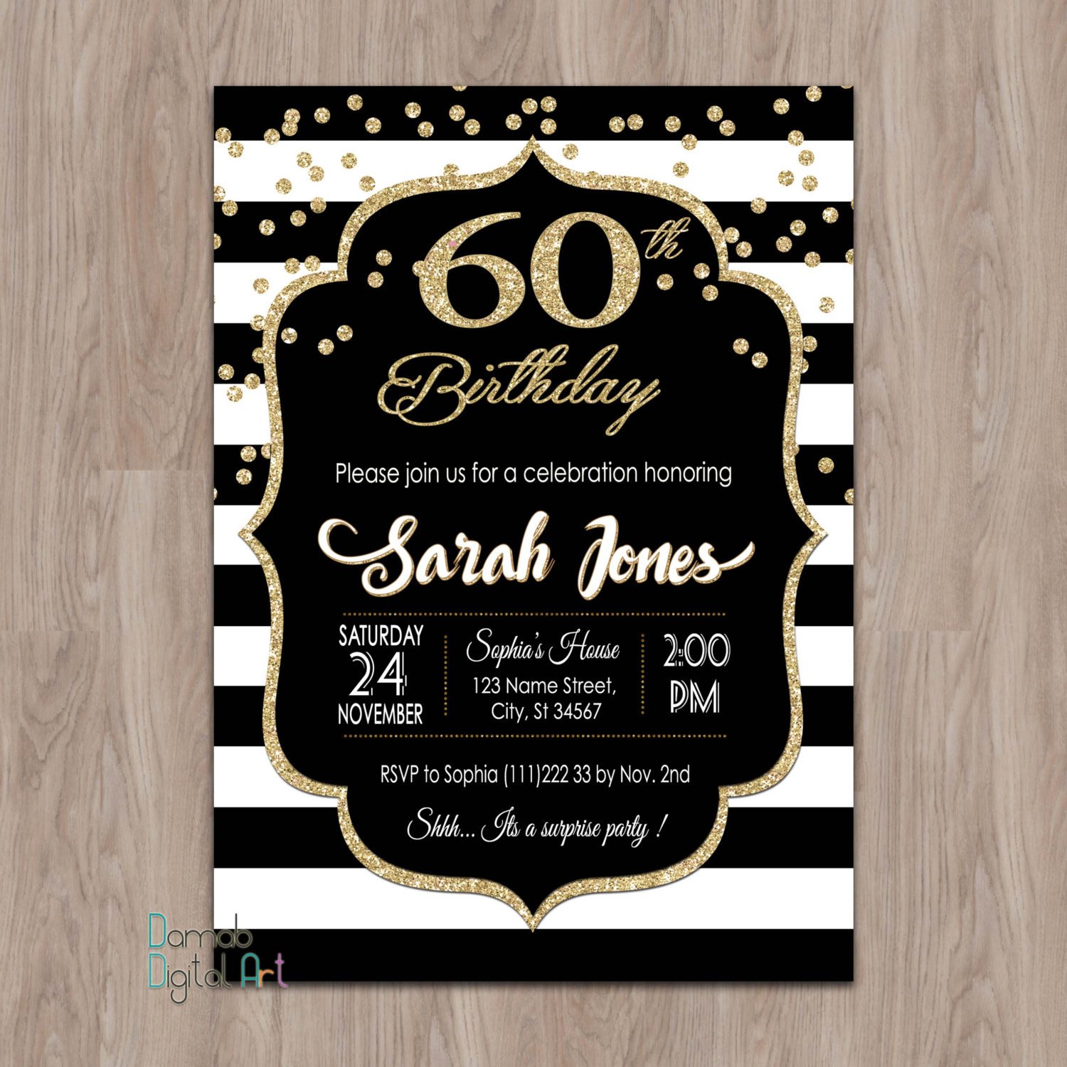 60th birthday invitations 60th birthday invitations for