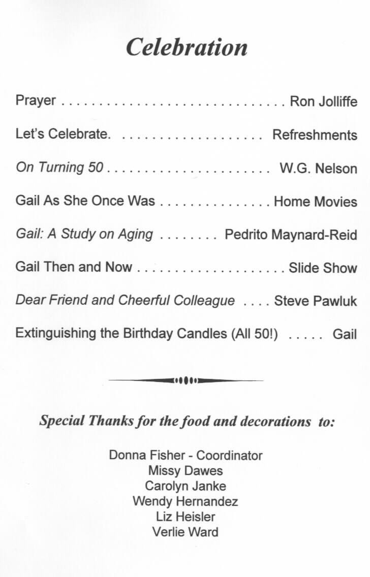 70th Birthday Party Program Template impremedia