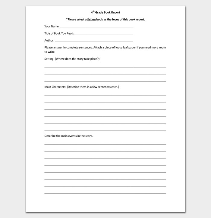 Report Outline Template 19 Samples Formats & Examples
