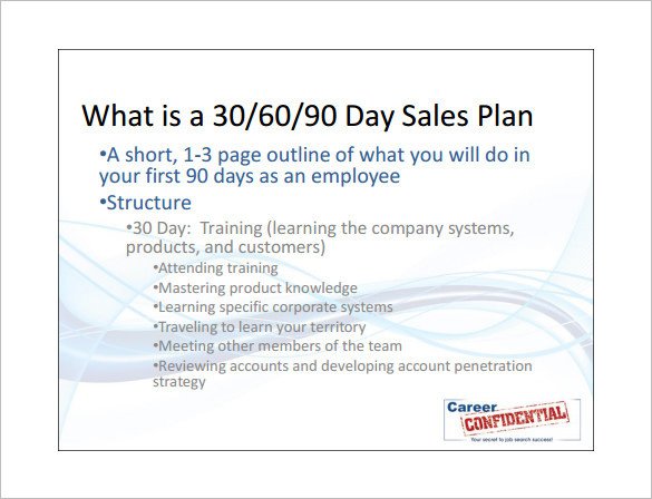 Sales Action Plan Template 14 Free PDF Word Format