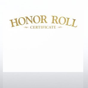 Amazon Foil Stamped Certificate Paper Honor Roll