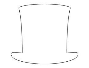 Abraham Lincoln hat pattern Use the printable outline for