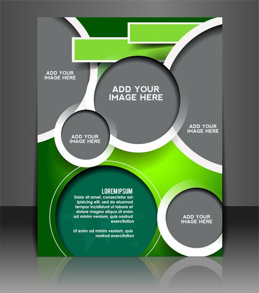Brochure template Free vector in Adobe Illustrator ai