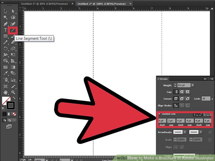 How to Make a Brochure in Adobe Illustrator 10 Steps
