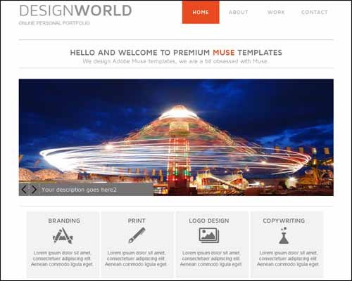 Latest Premium and Free Adobe Muse Templates TheDesignBlitz