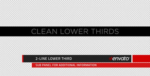 20 Professional After Effects Lower Third Templates