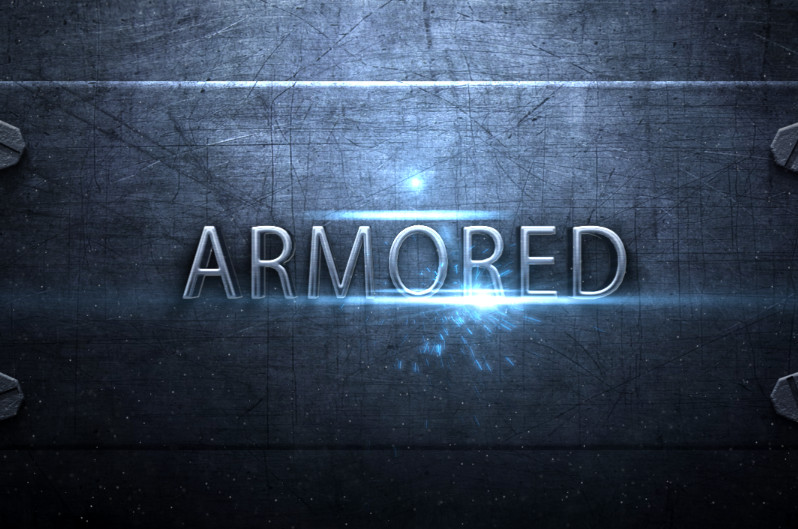 Armored Free After Effects Tagline Template Free After