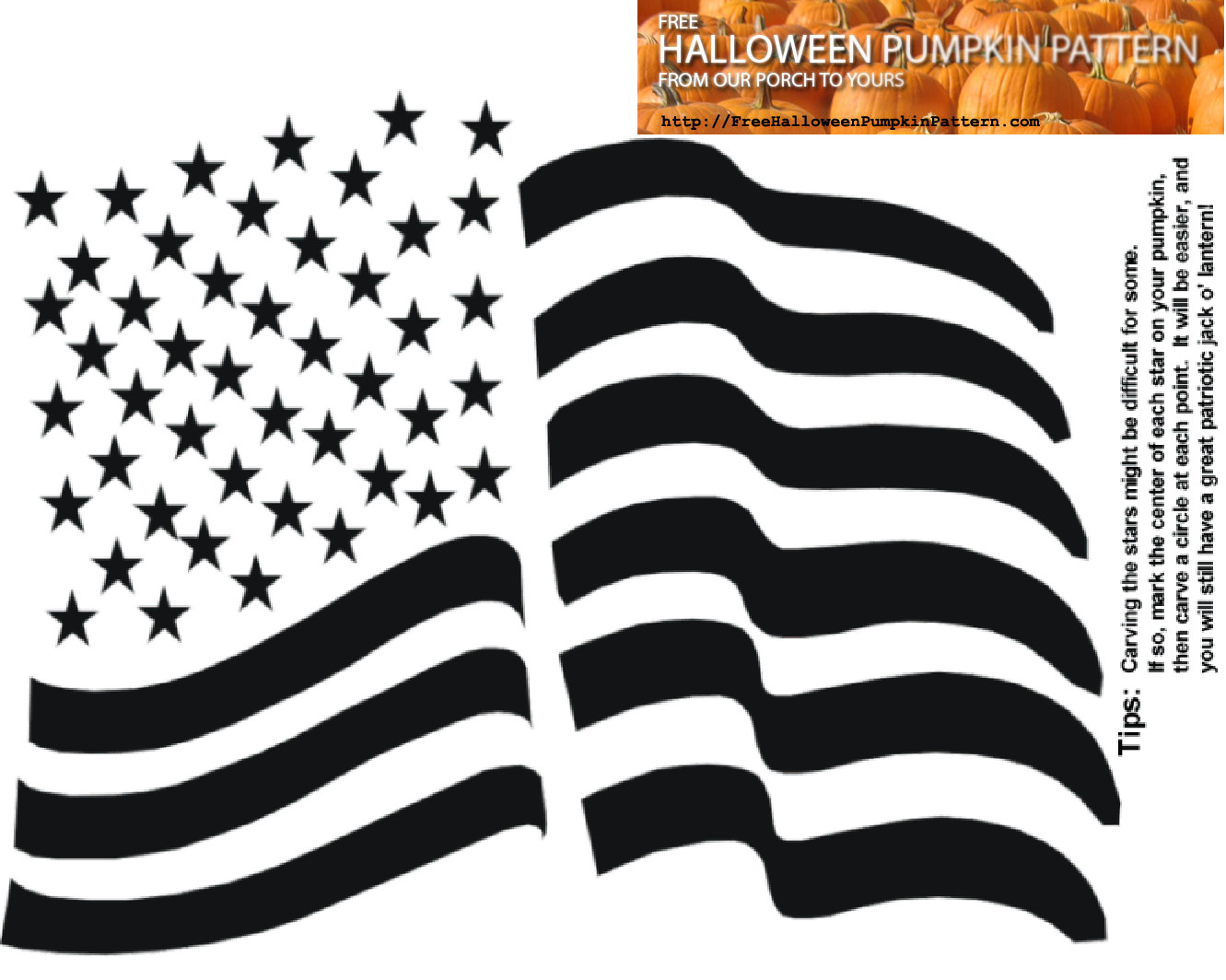 Download a FREE Halloween Pumpkin Pattern