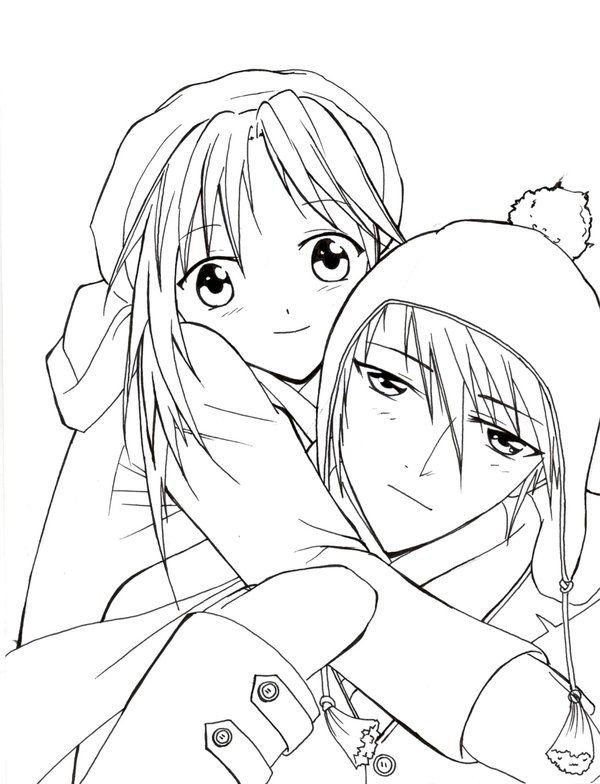 Anime Couple Coloring Pages Projects to Try