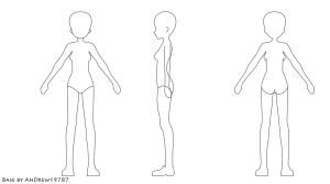 base female body reference sheet by jugapugz on DeviantArt