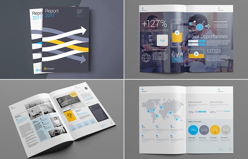 15 Annual Report Templates With Awesome InDesign Layouts