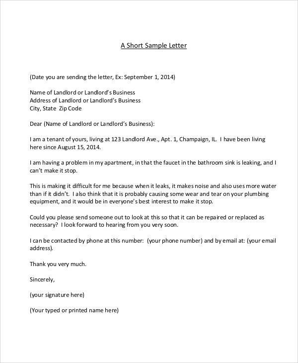 36 plaint Letter Samples