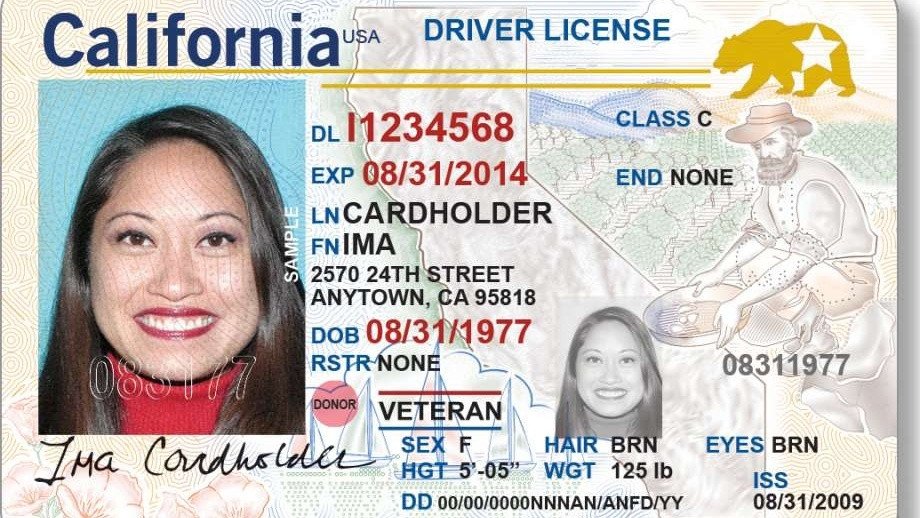 California driver s licenses will soon have a new look
