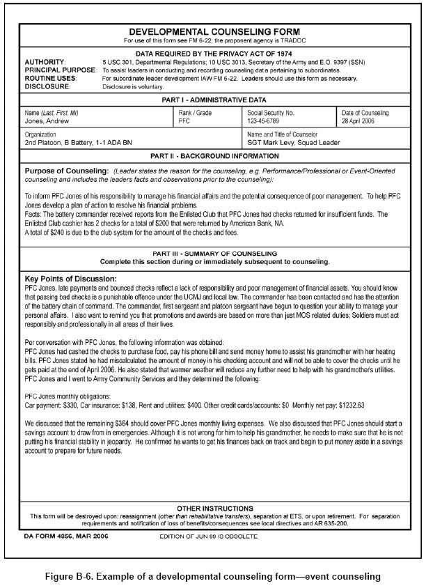 9 Best s of DA Form 4856 Army Counseling Form 4856