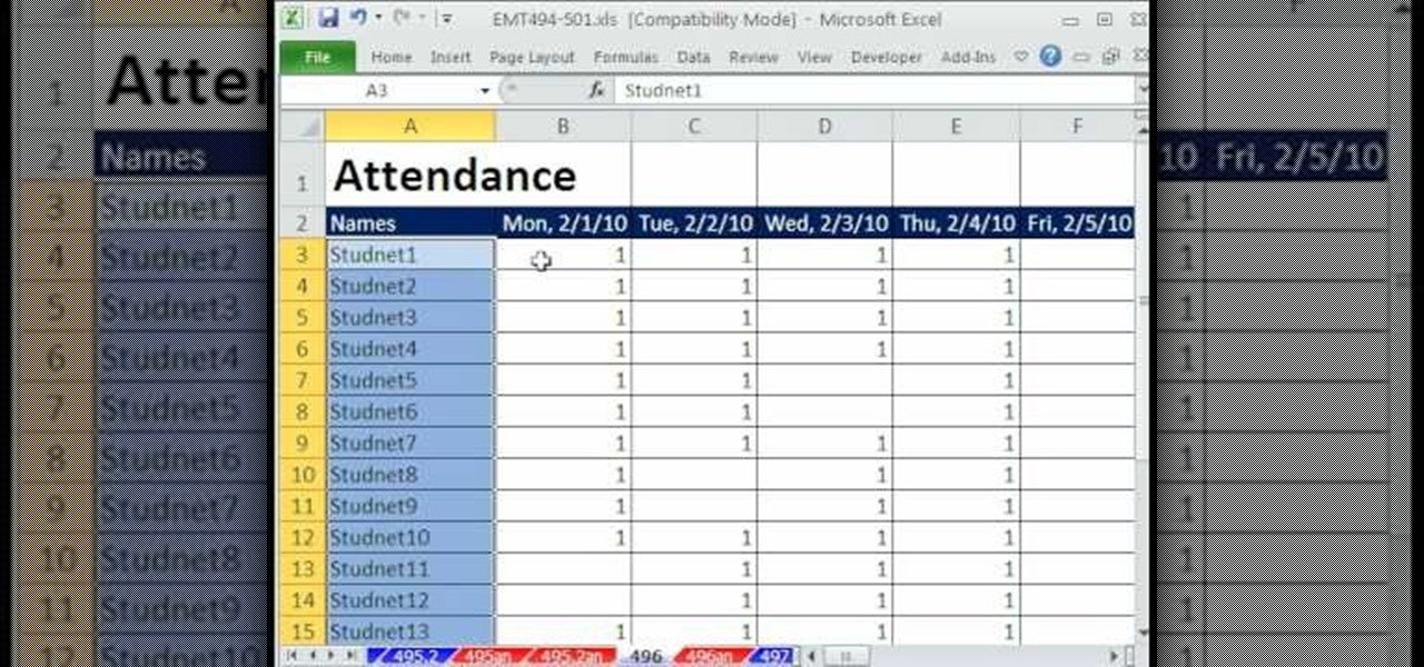 36 General Attendance Sheet Templates in Excel Thogati