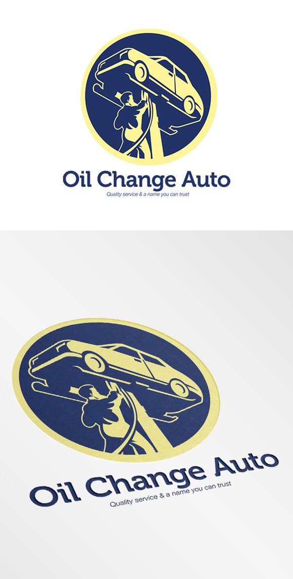 Auto Mechanic Automobile Car Repair Logo Templates on