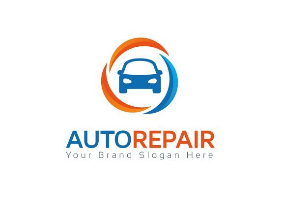 Auto Repair Logo Template Logo Templates on Creative Market