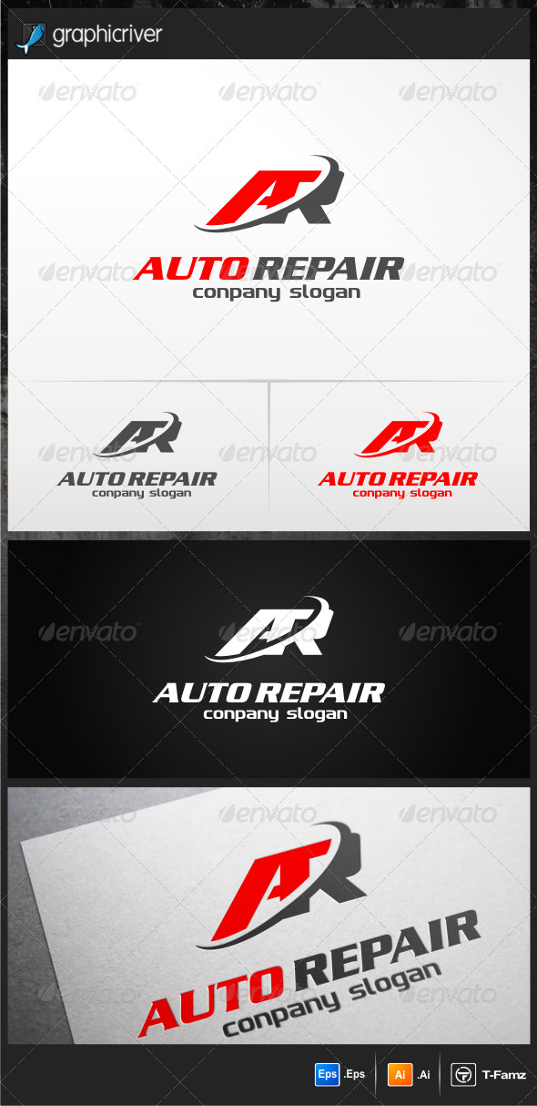 Auto Repair Logo Templates