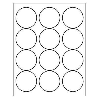 2 Round Label Template 20 Per Sheet Template Avery 5294