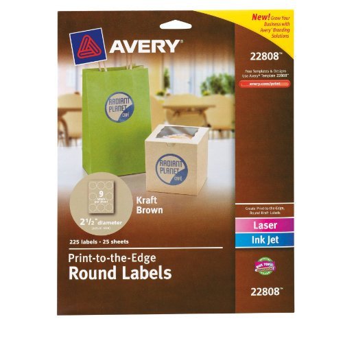 Avery 2 5 Inch Round Labels Frompo