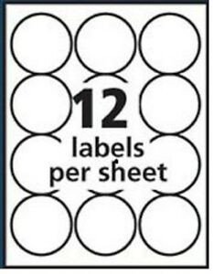 Avery Round Labels