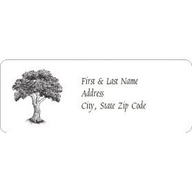 Templates Vintage Tree Address Labels 30 per sheet