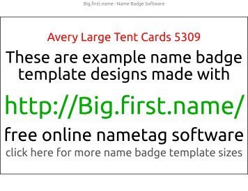 Badge Template similar to Avery 5395 8395