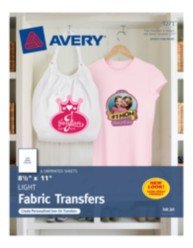 Avery T shirt Transfers for Inkjet Printers 3271 8 1 2" x