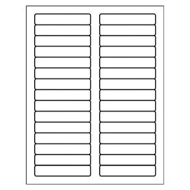 Free Avery Template for Microsoft Word Filing Label 5066