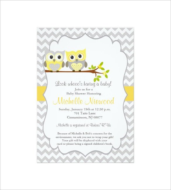 35 Baby Shower Card Designs & Templates Word PDF PSD