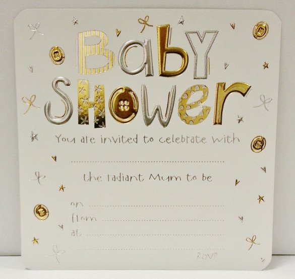 39 Baby Shower Invitation Templates PSD Vector EPS AI