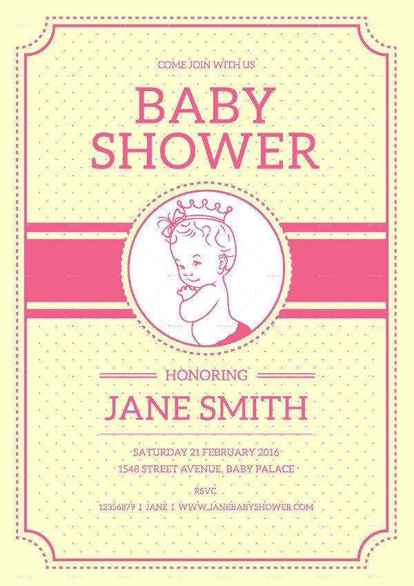 21 Baby Shower Flyer Templates PSD AI Illustrator Download