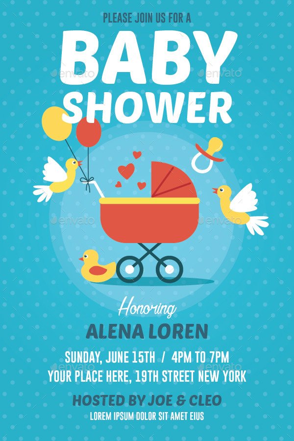 Baby Shower Flyer by bonezboyz9