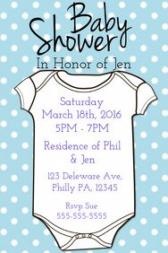 Customizable Design Templates for Baby Shower