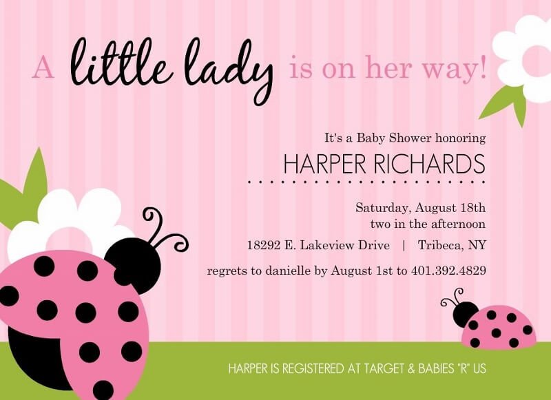 Free Printable Baby Shower Flyers Template