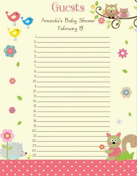 Baby Shower Guest List Who to Invite Cool Baby Shower Ideas
