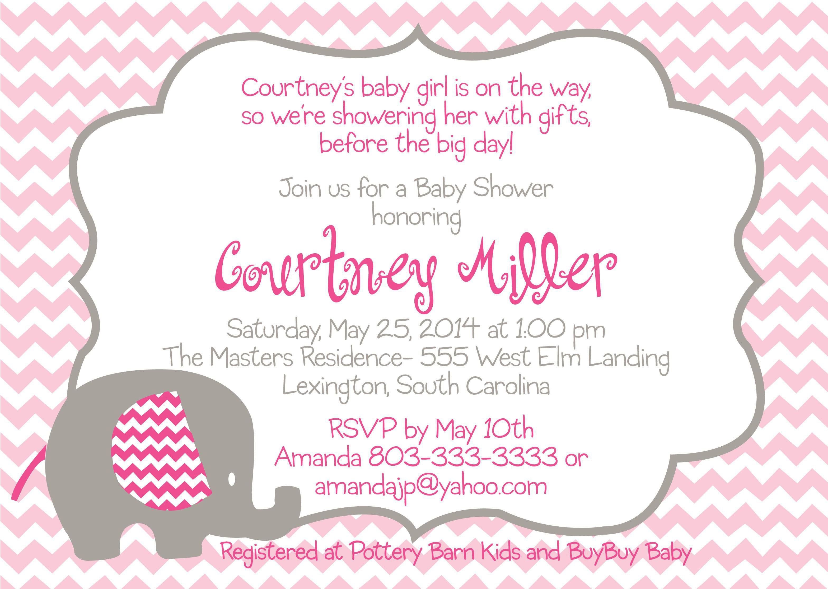 The fascinating Free Baby Shower Invitation Templates