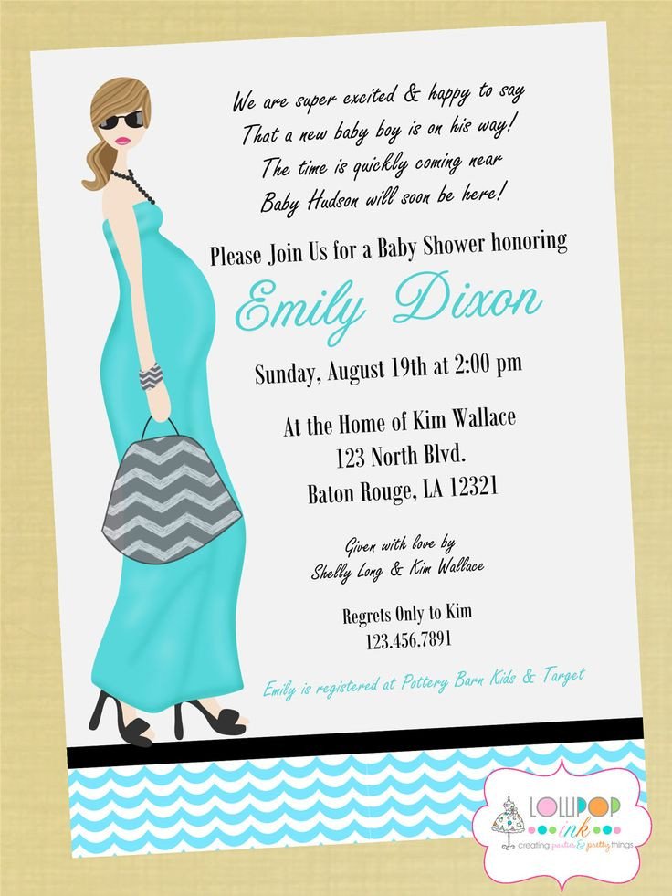 10 best images about Simple Design Baby Shower Invitations