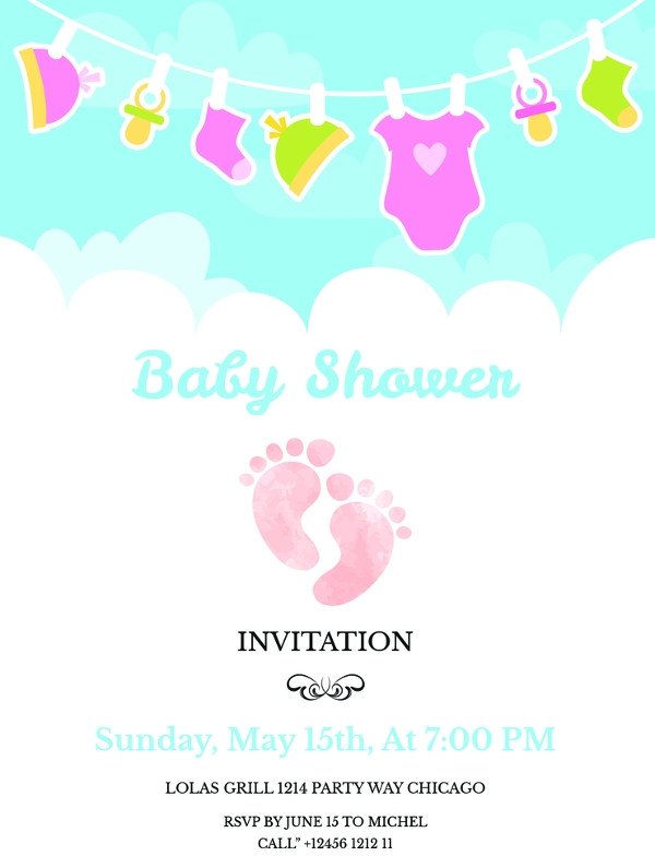 59 Unique Baby Shower Invitations
